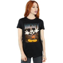 Disney - T-shirt - Femme (Noir)