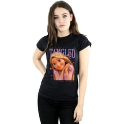 Disney - T-shirt TANGLED - Femme (Noir)