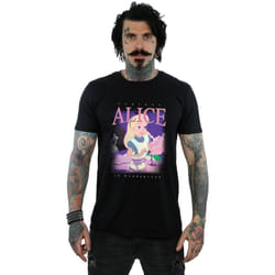 Disney - T-shirt ALICE IN WONDERLAND - Homme (Noir)