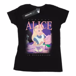 Disney - T-shirt ALICE IN WONDERLAND - Femme (Noir)