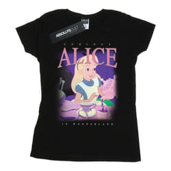 Disney - T-shirt ALICE IN WONDERLAND - Femme (Noir)