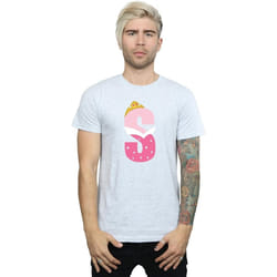 Disney - T-shirt ALPHABET S IS FOR SLEEPING BEAUTY - Homme (Gris chiné)