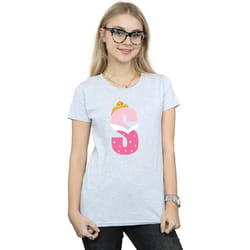 Disney - T-shirt ALPHABET S IS FOR SLEEPING BEAUTY - Femme (Gris chiné)