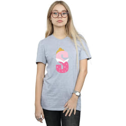 Disney - T-shirt ALPHABET S IS FOR SLEEPING BEAUTY - Femme (Gris chiné)