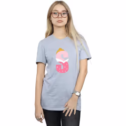 Disney - T-shirt ALPHABET S IS FOR SLEEPING BEAUTY - Femme (Gris chiné)