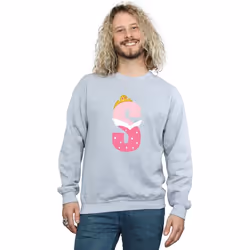Disney - Sweat ALPHABET S IS FOR SLEEPING BEAUTY - Homme (Gris chiné)