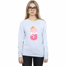 Disney - Sweat ALPHABET S IS FOR SLEEPING BEAUTY - Femme (Gris chiné)