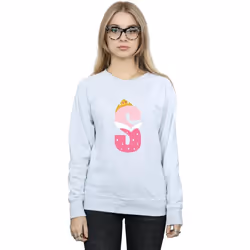 Disney - Sweat ALPHABET S IS FOR SLEEPING BEAUTY - Femme (Gris chiné)