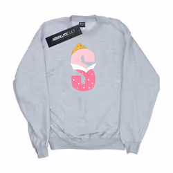 Disney - Sweat ALPHABET S IS FOR SLEEPING BEAUTY - Garçon (Gris chiné)