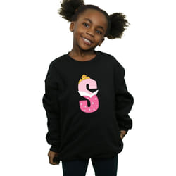 Disney - Sweat ALPHABET S IS FOR SLEEPING BEAUTY - Fille (Noir)