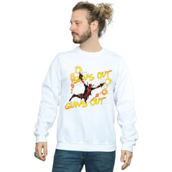 Marvel - Sweat SUN'S OUT GUNS OUT - Homme (Blanc)
