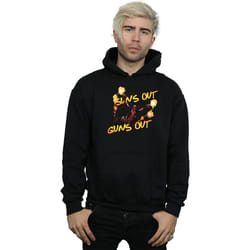 Marvel - Sweat à capuche SUN'S OUT GUNS OUT - Homme (Noir)