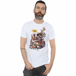 Marvel - T-shirt MERCHANDISE ROYALTIES - Homme (Blanc)