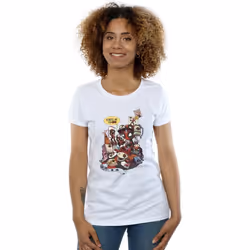 Marvel - T-shirt MERCHANDISE ROYALTIES - Femme (Blanc)