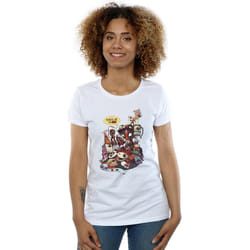 Marvel - T-shirt MERCHANDISE ROYALTIES - Femme (Blanc)