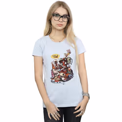 Marvel - T-shirt MERCHANDISE ROYALTIES - Femme (Gris chiné)