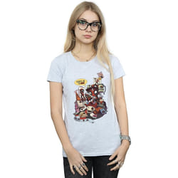 Marvel - T-shirt MERCHANDISE ROYALTIES - Femme (Gris chiné)