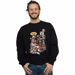 Marvel - Sweat MERCHANDISE ROYALTIES - Homme (Noir)