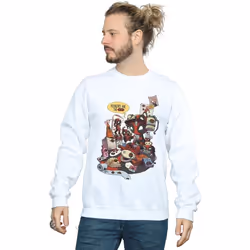 Marvel - Sweat MERCHANDISE ROYALTIES - Homme (Blanc)