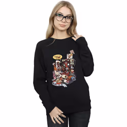 Marvel - Sweat MERCHANDISE ROYALTIES - Femme (Noir)