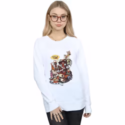 Marvel - Sweat MERCHANDISE ROYALTIES - Femme (Blanc)