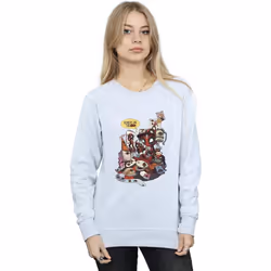 Marvel - Sweat MERCHANDISE ROYALTIES - Femme (Gris chiné)