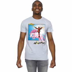Marvel - T-shirt HEY YOU - Homme (Gris chiné)
