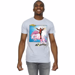 Marvel - T-shirt HEY YOU - Homme (Gris chiné)