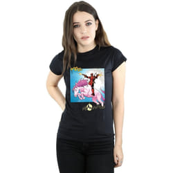 Marvel - T-shirt HEY YOU - Femme (Noir)