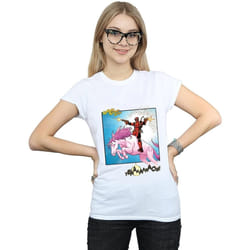 Marvel - T-shirt HEY YOU - Femme (Blanc)