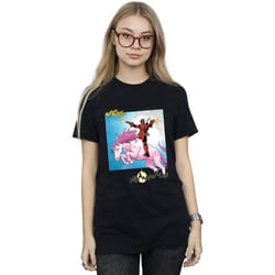 Marvel - T-shirt HEY YOU - Femme (Noir)