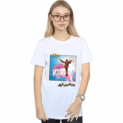 Marvel - T-shirt HEY YOU - Femme (Blanc)