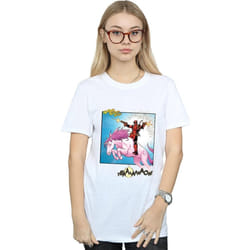 Marvel - T-shirt HEY YOU - Femme (Blanc)