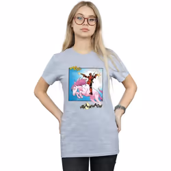 Marvel - T-shirt HEY YOU - Femme (Gris chiné)