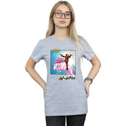 Marvel - T-shirt HEY YOU - Femme (Gris chiné)