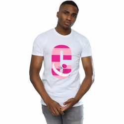 Disney - T-shirt ALPHABET A IS FOR ARIEL ALICE - Homme (Blanc)
