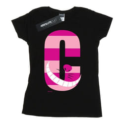 Disney - T-shirt ALPHABET A IS FOR ARIEL ALICE - Femme (Noir)