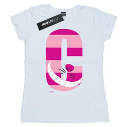 Disney - T-shirt ALPHABET A IS FOR ARIEL ALICE - Femme (Blanc)