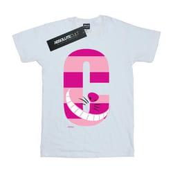 Disney - T-shirt ALPHABET A IS FOR ARIEL ALICE - Femme (Blanc)