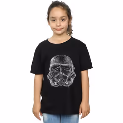 Star Wars - T-shirt - Fille (Noir)