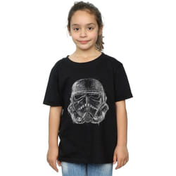 Star Wars - T-shirt - Fille (Noir)
