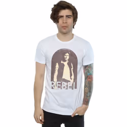 Star Wars - T-shirt REBEL - Homme (Blanc)