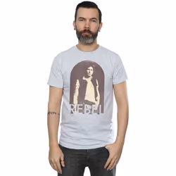 Star Wars - T-shirt REBEL - Homme (Gris chiné)