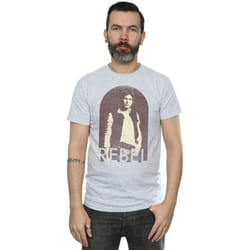 Star Wars - T-shirt REBEL - Homme (Gris chiné)