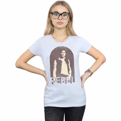 Star Wars - T-shirt REBEL - Femme (Gris chiné)