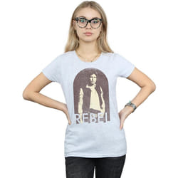 Star Wars - T-shirt REBEL - Femme (Gris chiné)