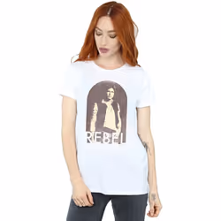 Star Wars - T-shirt REBEL - Femme (Blanc)