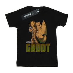 Marvel - T-shirt AVENGERS INFINITY WAR - Femme (Noir)