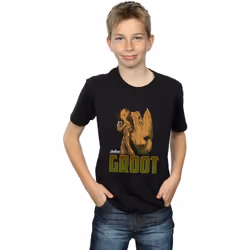 Marvel - T-shirt AVENGERS INFINITY WAR - Garçon (Noir)