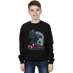 Marvel - Sweat AVENGERS INFINITY WAR - Garçon (Noir)